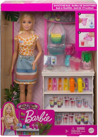 Boneca Barbie Profissões Bar De Vitaminas Mattel - Dóris Kids