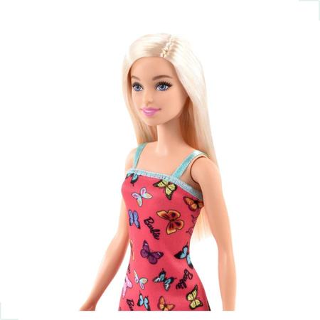 Boneca Barbie Fashion Basica Loira Mattel