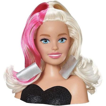 Kit Busto de Boneca Barbie mais Glitter e Maquiagem Pupee em Promoção na  Americanas