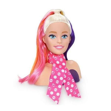 Boneca Barbie Busto Maquiagem e Cabelo Pupee 1265 – Starhouse Mega Store