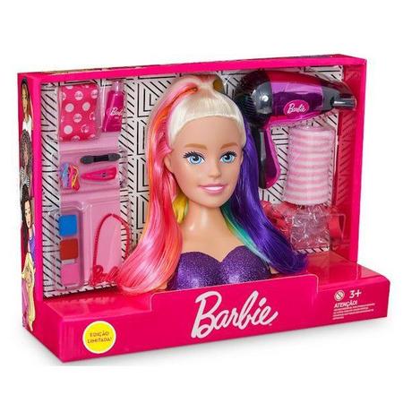 Boneca de Maquiar - Busto Barbie - Styling Head Faces - Pupee - Boneca  Barbie - Magazine Luiza