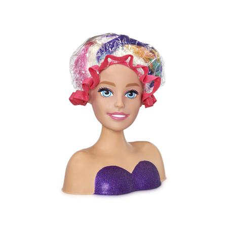 Boneca Barbie Busto Maquiagem e Cabelo Pupee 1264 – Starhouse Mega Store