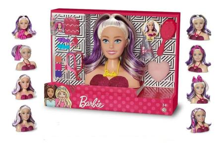 Boneca de Maquiar - Busto Barbie - Styling Head Faces - Pupee - Boneca  Barbie - Magazine Luiza