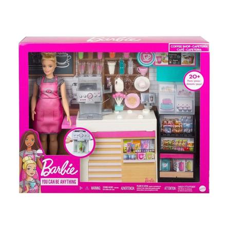 Boneca Barbie Cafeteria - Mattel Único