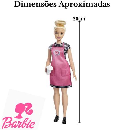 Barbie Carreiras Cafeteria GMW03 - Mattel na Americanas Empresas