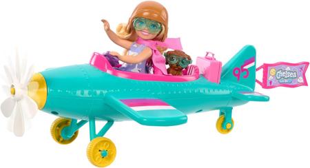 Imagem de Boneca Barbie Chelsea Can Be... Aviadora Mattel HTK38