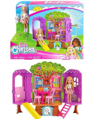 Casa da Chelsea Playhouse Mattel - Casinha de Boneca - Magazine Luiza