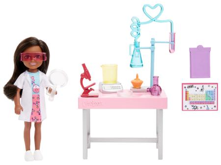 Imagem de Boneca Barbie Chelsea Cientista com Acessórios