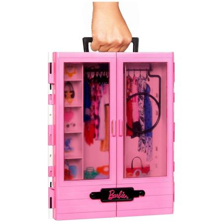 Boneca Barbie com Guarda Roupa de Luxo GBK12 Mattel - Sacolão.com