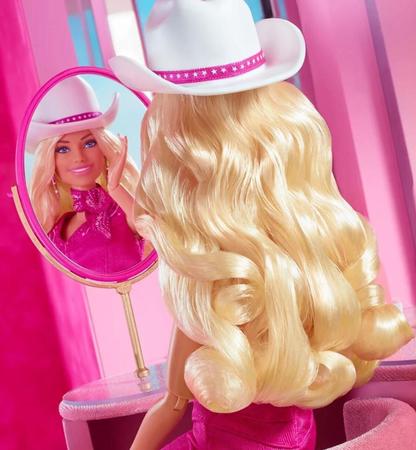 Boneca Barbie Collector Filme - Roupa Rosa de Faroeste - HPK00 - Mattel