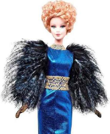 Boneca barbie collector effie trinket filme jogos vorazes mattel