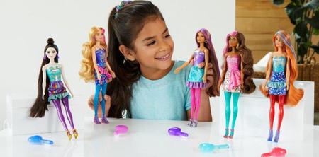 Boneca Barbie Color Reveal Festa de Confetti, Mattel, Multicolorido :  : Brinquedos e Jogos