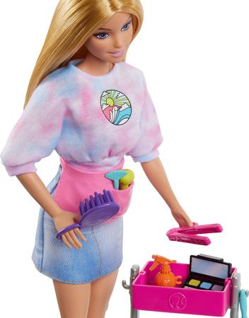 Boneca Barbie com Acessórios - Cabelo e Maquiagem - Malibu - Mattel - Boneca  Barbie - Magazine Luiza