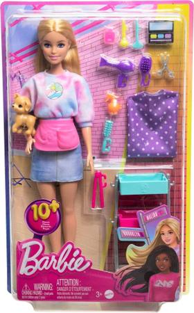 Boneca Barbie com Acessórios - Cabelo e Maquiagem - Malibu - Mattel -  superlegalbrinquedos