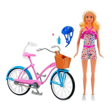 Conjunto Bonecas Bicicleta irmãs Barbie