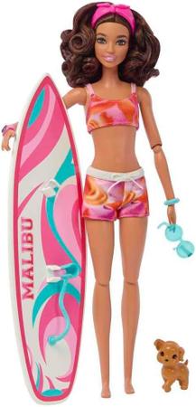 Barbie Fashion Filme Dia De Surf Com Acessórios HPT49 Mattel - Boneca  Barbie - Magazine Luiza