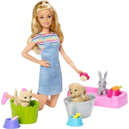 Jogo conjunto barbie extra animais de estimação roupas para bonecas e  acessórios 1 hdj39, mattel boneca
