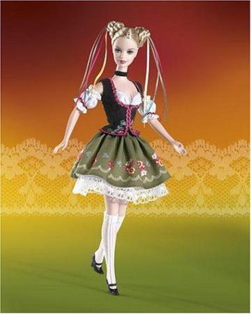Imagem de Boneca Barbie da Octoberfest: Colecionável com traje tradicional alemão