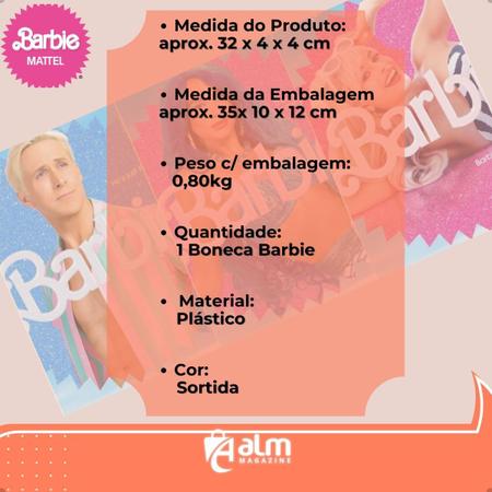 Imagem de Boneca Barbie De Férias Na Praia Articulada Mattel Original