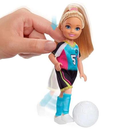 Barbie Dreamhouse Adventures Conjunto de jogos de futebol de boneca