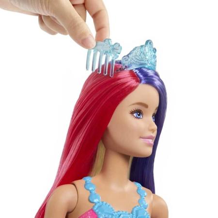 Imagem de Boneca barbie dreamtopia penteados fantasticos mattel