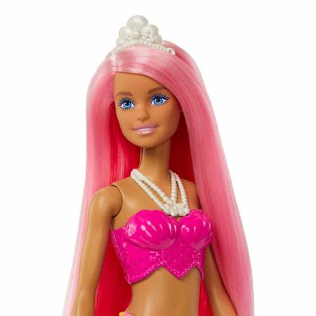 Casa Pink + 23 Móveis + 1 Boneca Barbie 12cm