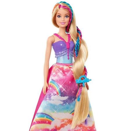 Imagem de Boneca Barbie Dreamtopia Tranças Magicas Mattel GTG00