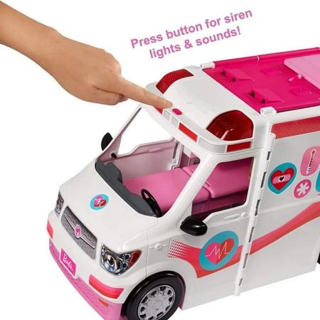 Carro R/C Luz e Som Barbie