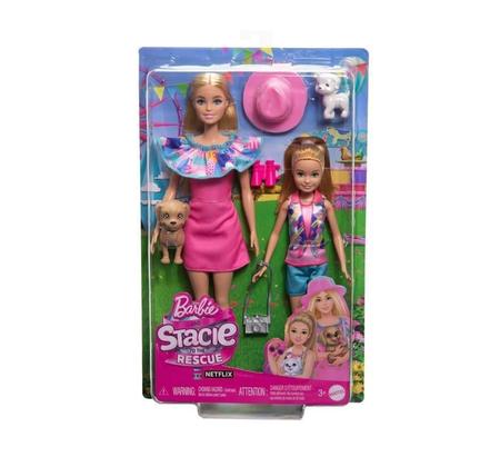 Imagem de Boneca Barbie E Stacie Resgate Aventura De Irmãs - Mattel