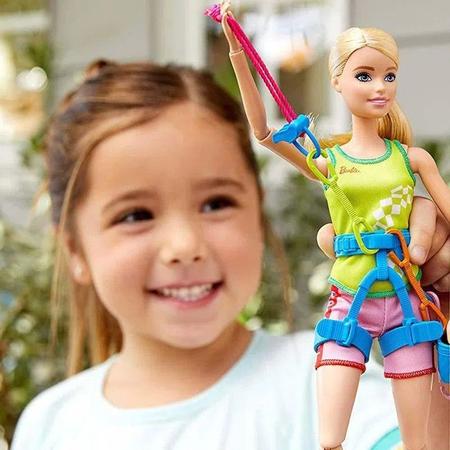 Boneca Barbie Jogos Olimpicos Tokyo 2020 Escalada Loira - Mattel - Bonecas  - Magazine Luiza