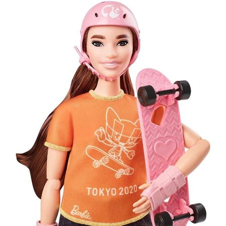 Boneca Barbie Jogos Olimpicos Tokyo 2020 Escalada Loira - Mattel - Bonecas  - Magazine Luiza