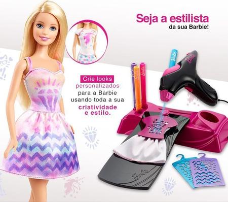 Conjunto de Roupas Barbie Estampa Animal Print - Mattel