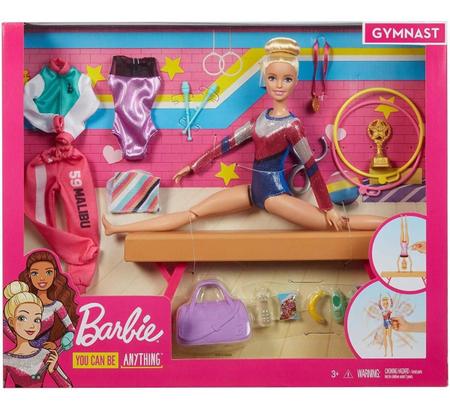 Barbie Quero Ser Ginasta - Mattel - Boneca Barbie - Magazine Luiza