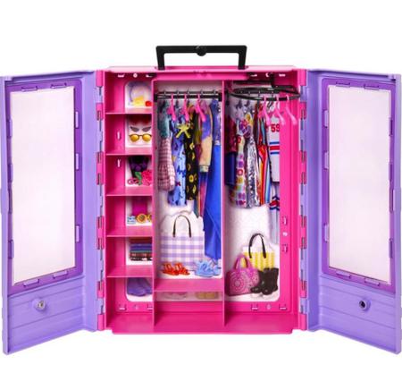 Boneca Barbie Fashion Closet Luxuoso Mattel Original Menina - Colorido