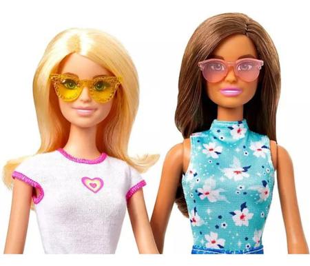 Boneca óculos cor-de-rosa Barbie Heroína de Jogos Eletrônicos