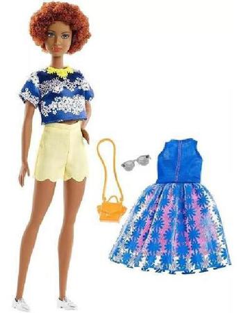 Boneca Barbie Fashionista 100 Daisy Love Cacheado Top 2019