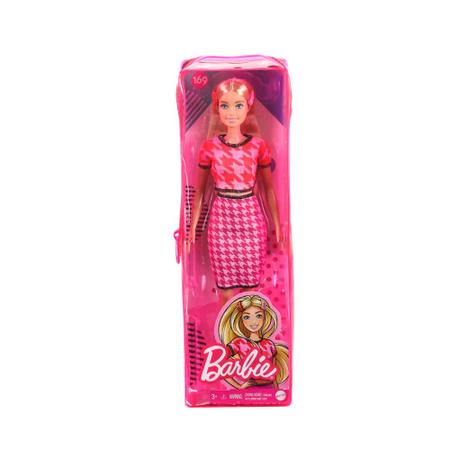 Imagem de Boneca Barbie Fashionista 169 Conjunto Saia e Blusa GRB59 - Mattel