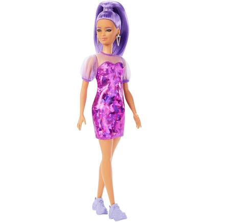 Roupa Barbie Vestido Rosa Mattel - Fátima Criança