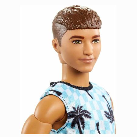 Imagem de Boneca Barbie Fashionista Ken Moreno Cadeira de Rodas 196 Mattel Hjt59