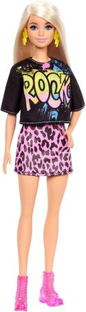 Boneca Barbie Fashionista Loira - Roupa de Rock - Mattel em Promoção na  Americanas