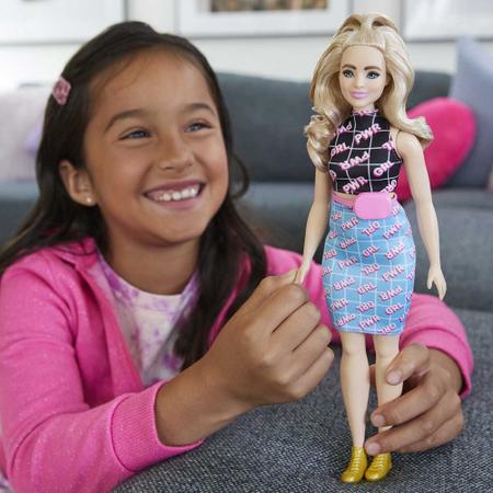 Imagem de Boneca Barbie Fashionista Look Girl Power Mattel Original