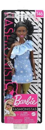 Boneca Barbie Fashionistas Morena Negra Com Prótese Na Perna Protética -  Doll Número 146 - Roupa Fashion Vestido Azul E Tênis Branco - Mattel  (GHW60) em Promoção na Americanas