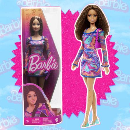 Barbie Fashionista Vestido Crochê e Coque Mattel 210 - Bonecas - Magazine  Luiza