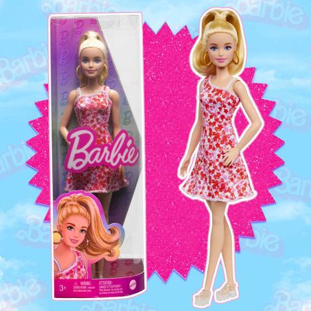 Comprar Boneca Barbie Fashionista vestido às riscas de Mattel