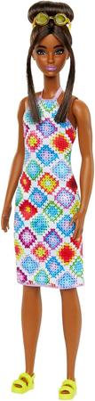 Barbie Fashionista Vestido Crochê e Coque Mattel 210 - Bonecas - Magazine Luiza