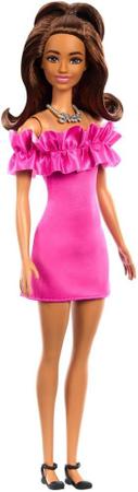 Imagem de Boneca Barbie Fashionistas 217 Latina Vestido Pink 2024 - Mattel