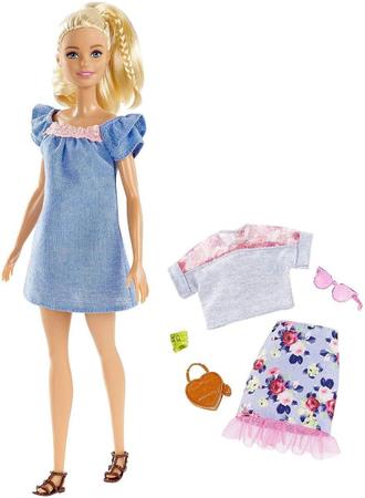 Boneca Barbie Fashionista Com Roupas E Acessórios - Mattel