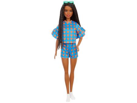 Boneca Barbie Fashionista 155 Camisa Rock e Saia Rosa Fbr37 - Mattel -  Boneca Barbie - Magazine Luiza