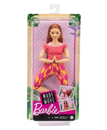 Imagem de Boneca Barbie Feita para Mexer Ruiva To Move Articulada - Mattel