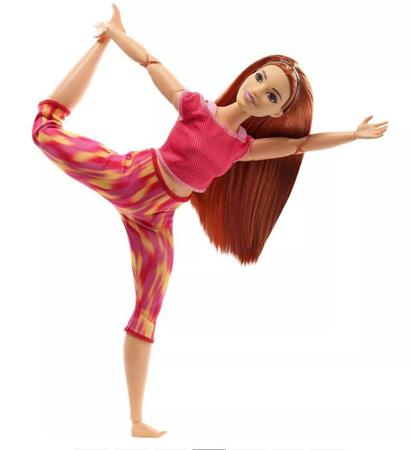 Imagem de Boneca Barbie Feita para Mexer Ruiva To Move Articulada - Mattel